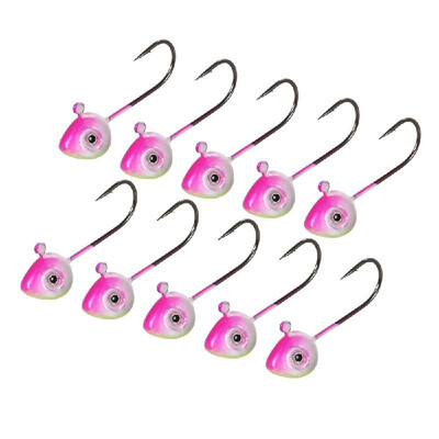 

Lixada 10 PCS Fishing Hooks Jig Head Lure Simulation Bait Fishhook Barbed Single Hook Fishing Tool Tackle 05g 1g 2g 3g 4g
