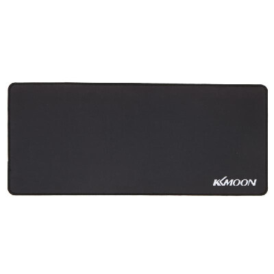 

KKmoon Plain Black Extended Water-resistant Anti-slip Rubber Speed Gaming Game Mouse Mice Pad Desk Mat