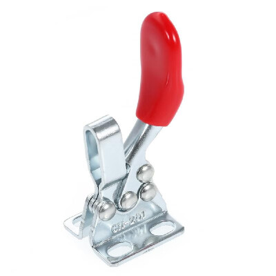 

Hand Tool Toggle Clamp GH-201 Antislip Red Horizontal Clamp GH-201 Quick Release Tool