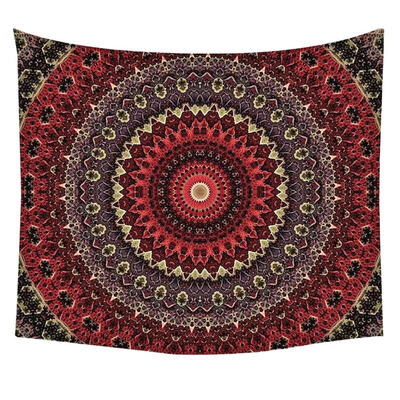 

Boho Print Wall Hanging Tapestry Blanket Carpet Yoga Picnic Mat Home Decor
