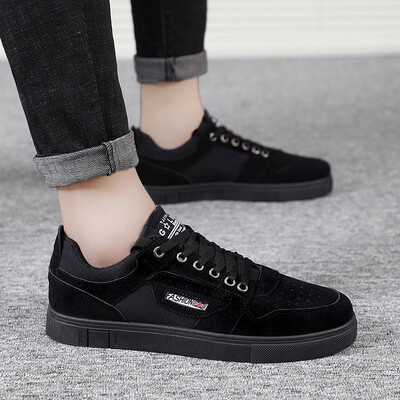 

Mens shoes fall Korean canvas shoes casual Joker shoes sports youth tide shoes