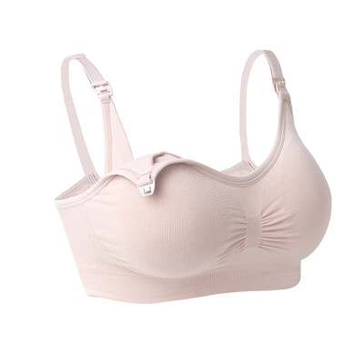 

iLoveSIA Nursing bra breathable anti-low hammer full cup seamless breast bra-2P-70205596