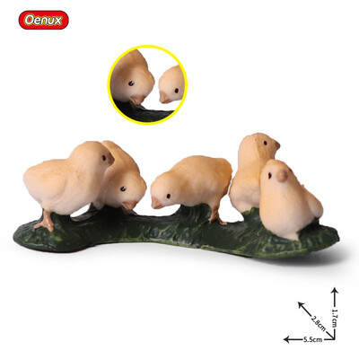 

Oenux Realistic Farmers Model Simulation Breeder Feed Shepherd Figurines Dog Animal Figurine Miniature Cute Toys For Children