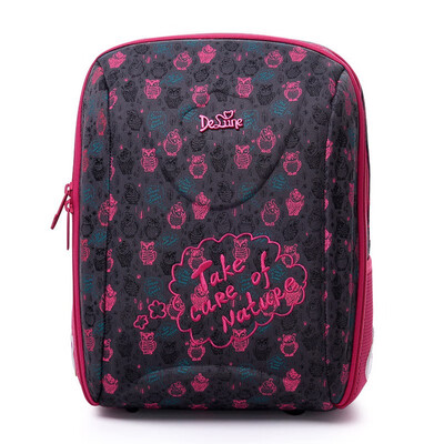 

Delune 2018 Ergonomic Cartoon Kids Back to school Anatomic School Bag Satchel