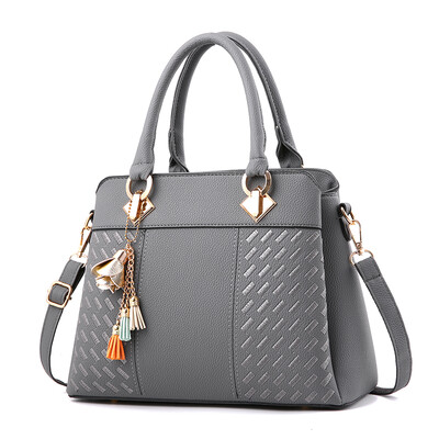 

Fashion Korean version of middle-aged mothers simple handbag with one shoulder slanting across the ladys bag