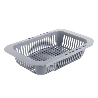 

Kitchen Multi-Function Retractable Drain Basket Sink Drain Rack Vegetable And Fruit Washing Drainage Basket