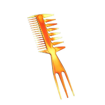 

Multi-functional Three-sided Hair Pick Afro Comb Oil Head Hairdressing Comb Pro Wide Tooth Men Styling Hair Salon Comb