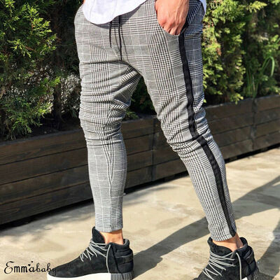 

Mens Gents Formal Trousers Casual Office Smart Business Work Dress Pants Waist