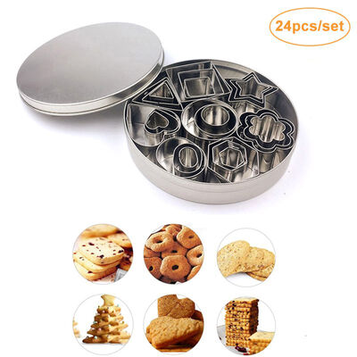 

Stainless Steel Cake Cookie Bakeware Flower Shape Mould Fondant Cookie Cutters Biscuit Mold Kitchens Supplies