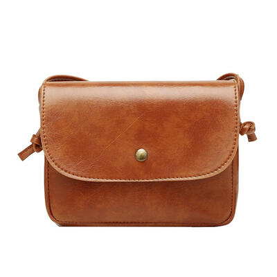

Vintage Small Sling Bags Women Solid Color Crossbody Shoulder Messenger Bag