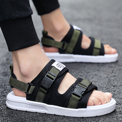 

Slippers&mens dual-use new mens sandals summer Korean version of Joker student leisure Vietnamese beach shoes