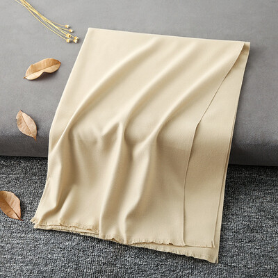 

New winter solid color short must-like cashmere mens scarf female wild warm shawl sheep sticky thick scarf wholesale