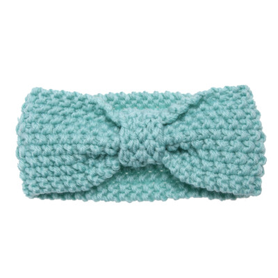 

Kids Baby Infants Warm Wool Knit Headband Turban Stretch Knot Hairband
