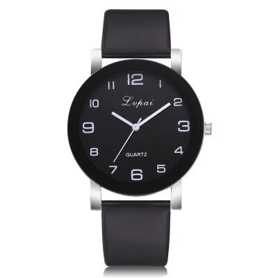 

Lvpai P383 Multicolor Belt Black Frame Casual Ladies Quartz Watch