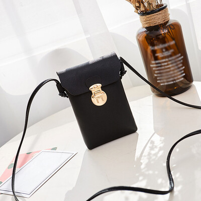 

Tailored Women Fashion Solid Cover Hasp Crossbody Bag Shoulder Bag Phone Coin Bag BG