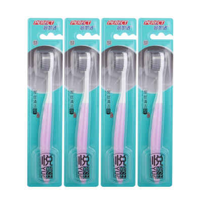 

PERFCT carbon wire cleaning type toothbrush × 4 F936 random color new&old packaging random delivery