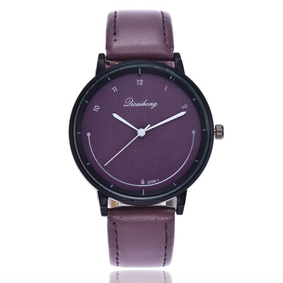 

Creative ladies casual student watch simple scale laugh