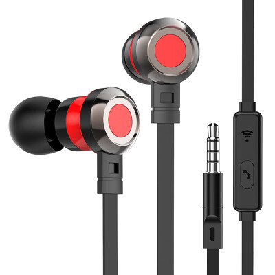 

PTM P5 Universal Professional 35mm Subwoof Headset Wired In-ear Sport earpiece Music Portable Durable With Microphone Earphone