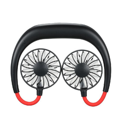 

Portable Outdoor Wearable Sports Cool Fan Cooler White