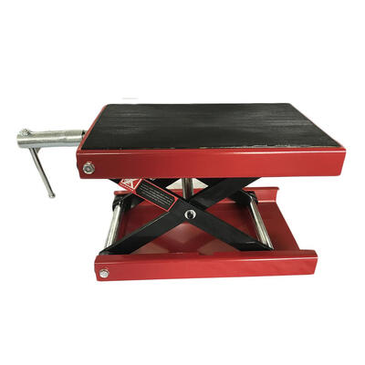 

Ktaxon New Wide Deck Motorcycle Scissor Jack Lift Stand Repair Dirt Bikes & ATVs 1100lb