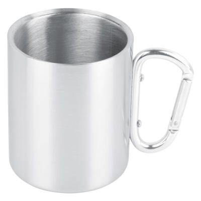 

Greensen Stainless Steel Double Wall Mug Cup with Handle for Beer Cocktail Milk Bar Tool