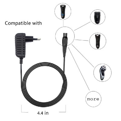 

15V Shaver Charger Adapter Power Supply for Philips Norelco Multigroom Series HQ8505 AT790