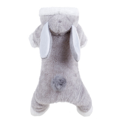 

Halloween Christmas Cat Dog Clothes Winter Vision Elk Sheep Rabbit Role Playing Dog Coat Soft Warm Parker Coat Yorkshire Costume