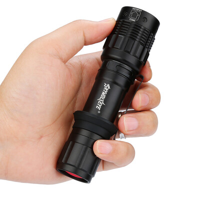 

Saidsome Skywolfeye Zoomable XM- T6 LED Flashlight Torch Super Bright Light flashlight lamp