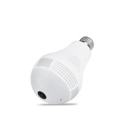 

Mini HD Full 1080P 360 Degree VR Card Slot WiFi Bulb IP Camera Security AN YC-B-01