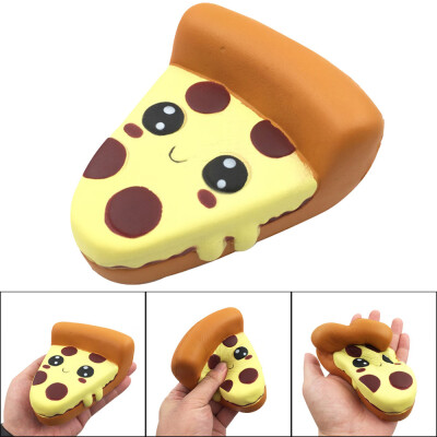 

Gotoamei Silly Squishy Funny Cartoon Pizza Charm Slow Rising Squeeze Stress Reliever Toys