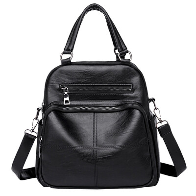 

Tailored Vintage Girl Leather School Bag Backpack Satchel Women Travel Shoulder Bag