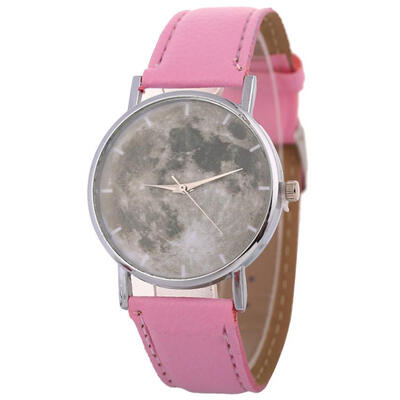 

Magic universe space quartz bwatch Fashionable Temperament clock 2018 Silicone Beautiful Simple Business ladies WristWatch D