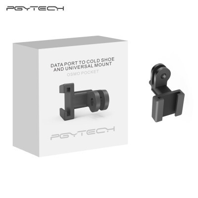 

PGYTECH P-18C-036 Data Port to Cold Shoe&Universal Mount for DJI OSMO Pocket Handheld Gimbal for LED Video Light Microphone Ex