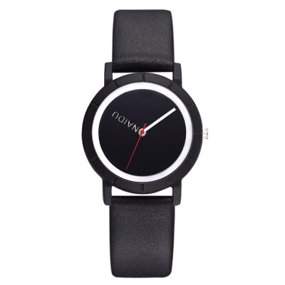 

Fashion simple ladies watch PU with casual small fresh student watch