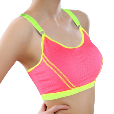 

Women Sexy Bra Adjusted-straps Non-Convertible Straps Seamless Breathable Push Up Sports Bras
