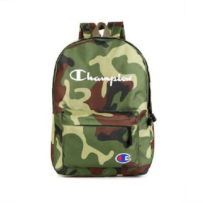 

Champion Oxford canvas student backpack school bag men women girl boy kid casual lightweight gym athletic sport travel bag