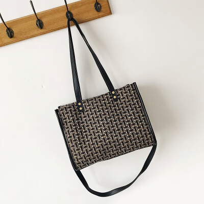 

New large-bag womens bag in autumn&winter new style Korean-style wool single-shoulder bag foreign-gas hand-held messenger