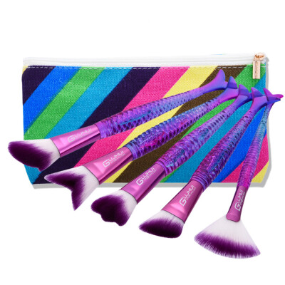 

〖Follure〗New 5PCS Make Up Foundation Eyebrow Eyeliner Blush Cosmetic Concealer Brushes