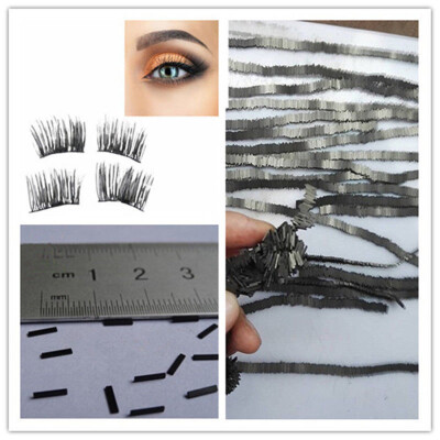 

〖Follure〗30Pcs Reusable-Magnet-Sheet-For-3D-Magnetic-False-Eyelashes-Extension-Handmade