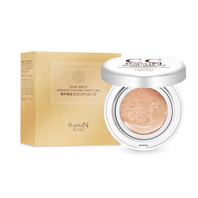 

Snail Liquid Clear&Air Cushion CC Cream Long Lasting Easy to Wear Concealer Foundation Cream