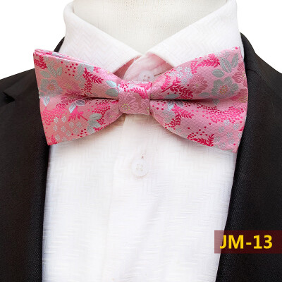 

2019 off-the-shelf new 18-color plum mens bow tie fashion wedding groom bow