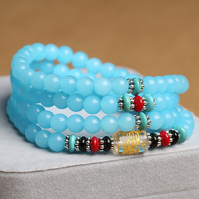 

Multicolor Crystal Bracelet Multi-Circle Bracelet Couple Accessories