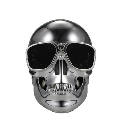 

Unique Design Personalized Wireless Skull Head Speaker Perfect Sound Stylish Decoration Mini BT Stereo-speaker