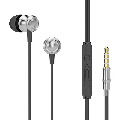 

UiiSii US60 Metal In-ear Earphone Stereo Headphones DJ Music Headset with Mic Noise Reduction for Mobile Phone MP3 PC