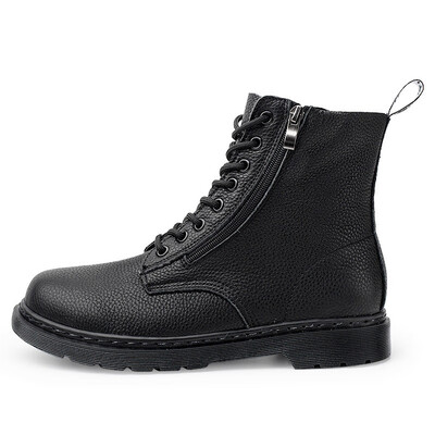 

Side zipper 1460 Martin boots male British wind couple short boots men&women boots round head trend European&American tooling shoes