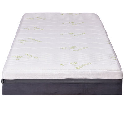 

Four Size 10" Memory Foam Bamboo Fiber Mattress-King Size