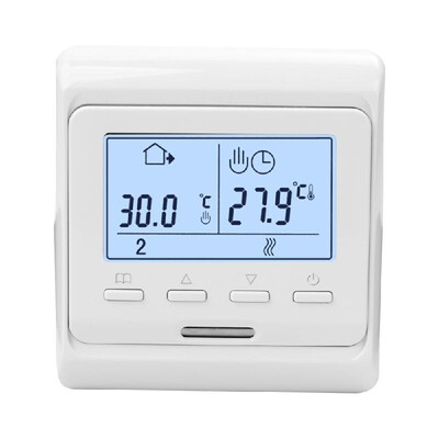 

Large Power Intelligent Temperature Humidity Controller Thermostat System Weekly Circulation Anti-flammable PC Housing Material Pr