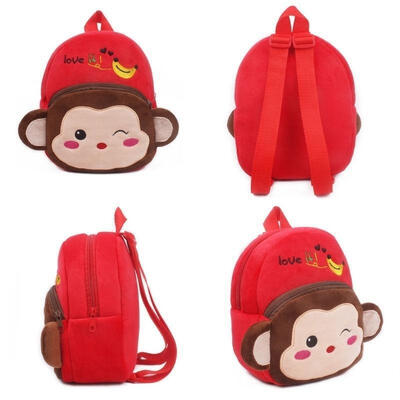 

Kid Boy Girl Children Baby Animal Carton Backpack Zoo School Lunch Bag Rucksack