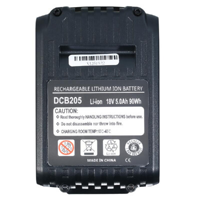 

DeWalt Power Tools Replacement Battery for DeWalt 18V 4000mAh5000mAh6000mAh DCB180DCB181DCB182DCB200DCB201DCB201-2DCB203D