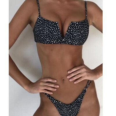 

Saidsome Sexy Women Solid Bikini Push-Up Padded Swimwear Swimsuit Bathing Beachwear